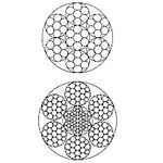 涂塑包塑钢丝绳 Gac Pvc Cable MIL-W-83420D/MIL-W-1511A