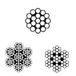 镀锌航空钢丝绳 Galv. Aircraft Cable (Not For Aircraft Use) MIL-W-83420D/MIL-W-1511A