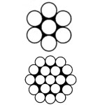 钢丝绳 ASTM A475, Galv.Strands