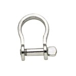 不锈钢板式D型卸扣